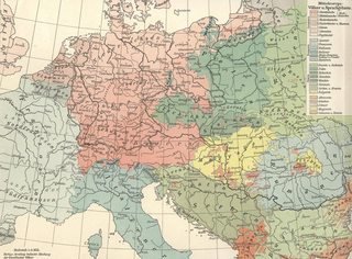 Europe Languages 1904