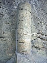 Roman road column, Aoste region