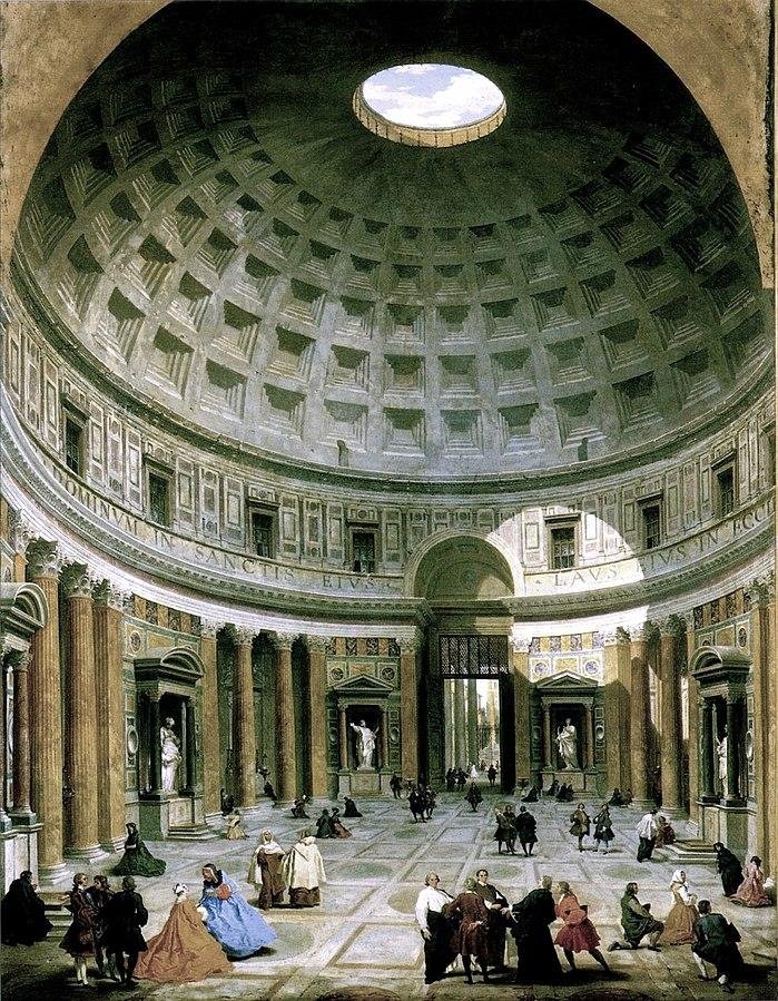 Pantheon interior from Wikipedia